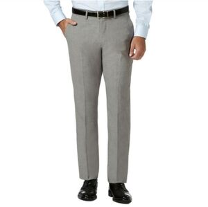NWT J.M. Haggar Gray Slim Fit‎ Premium Dress Pants